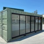 Container adibito a ufficio da 20 piedi con finestra laterale