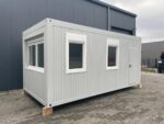 Container adibito a ufficio, completamente attrezzato, da 20 piedi.