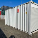 Container High Cube da 20 piedi con porte avvolgibili