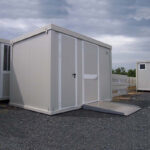 Modulo sanitario accessibile con WC e doccia - immagine 2