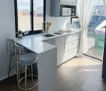 Casa modulare prefabbricata realizzata con container per spedizioni. - immagine 4