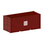 Container aperto da 20 piedi usato