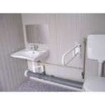 Modulo sanitario accessibile con WC e doccia - immagine 8