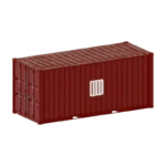 Container a secco usato da 20 piedi