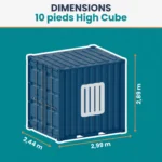 Container cubico alto 10 piedi - immagine 2