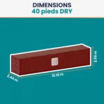 Conteneur 40 Pieds DRY - Occasion - immagine 2