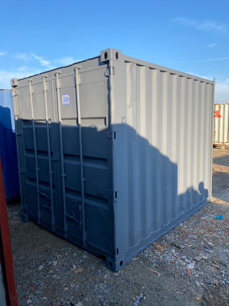 MK3507-kontener-morski-10-dv-2-2.jpeg Contenitore marittimo DV da 10 piedi, verniciato (grigio) - immagine 1